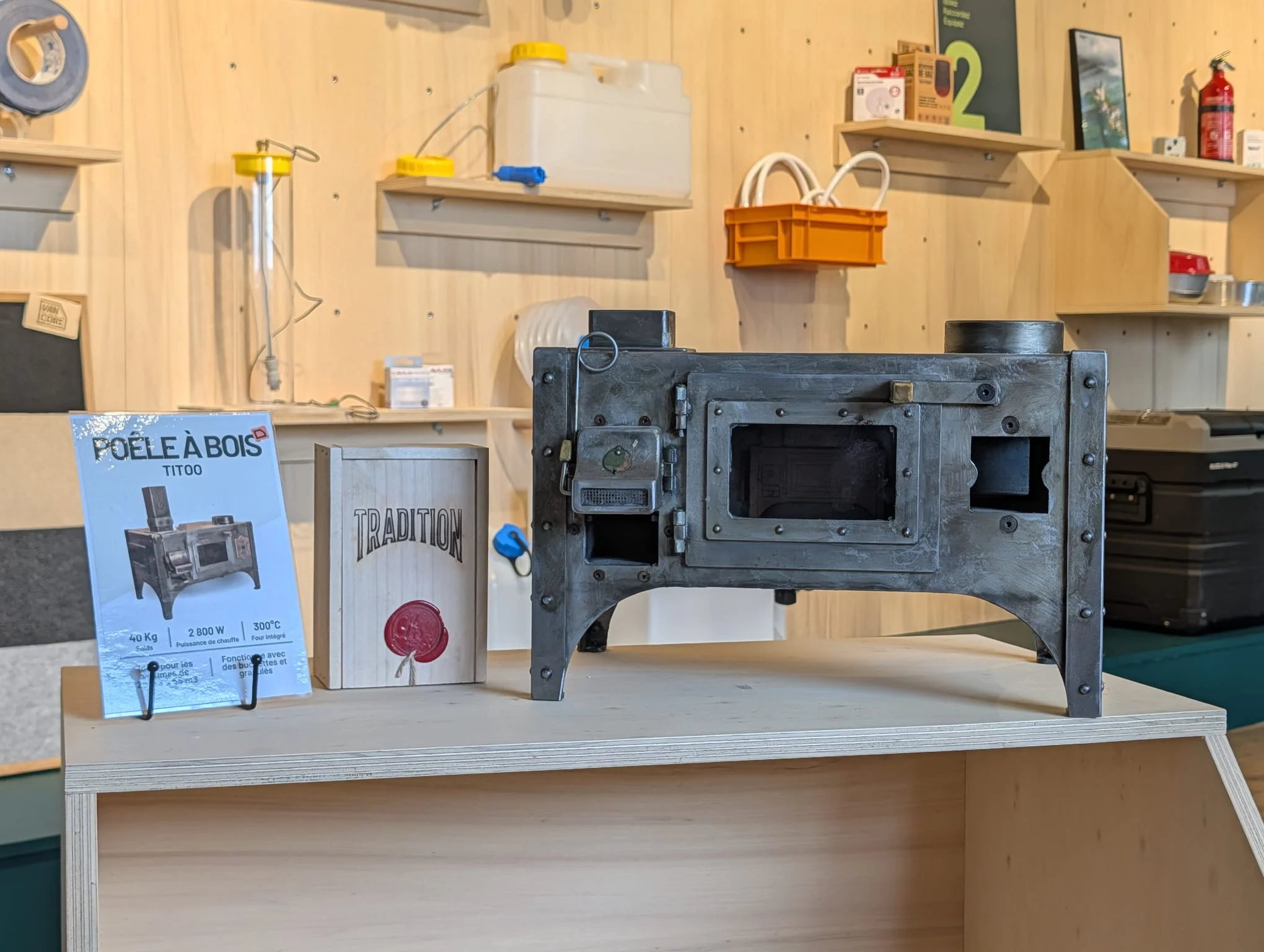 Titoo présenté dans le showroom Vancore